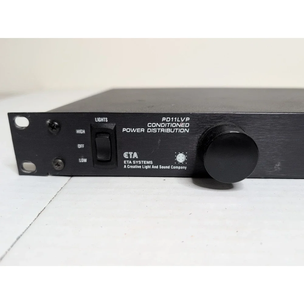 ETA Systems Conditioned Power Distribution PD11LVP 20 Amp Plug Tested Works!